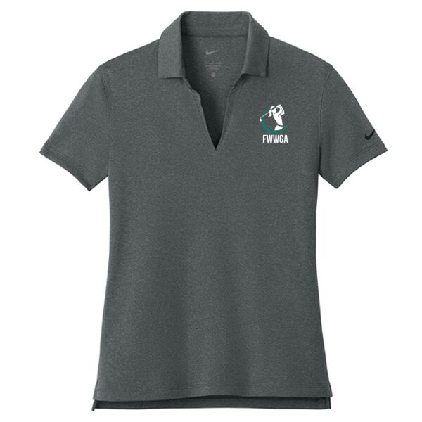 FWWG - Women's Dri FIT Smooth Heather Polo Thumbnail