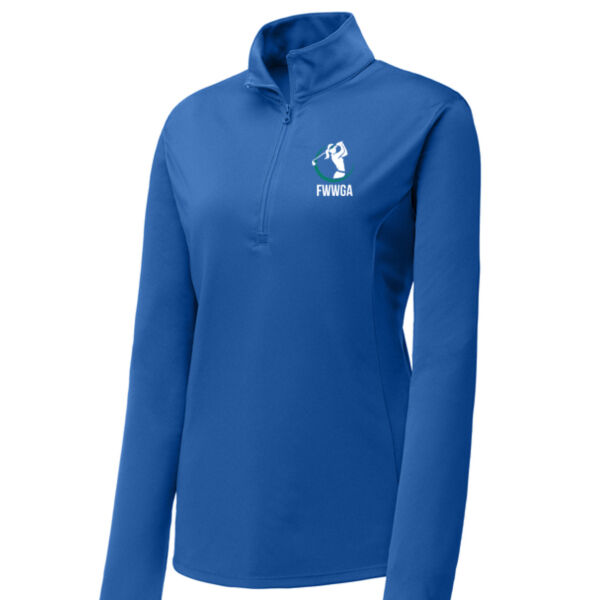 LST357 - EMB - F339E001 - Ladies 1/4 Zip Pullover Thumbnail